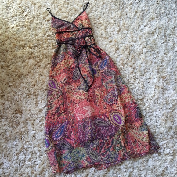 Paisley bohemian dress - Picture 3 of 6